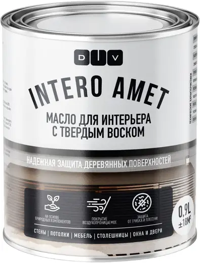 DIV Intero Amet масло для интерьера с твердым воском (900 мл) дуб вотан BL-0054