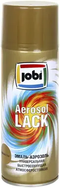 Jobi Aerozollack универсальная эмаль-аэрозоль (520 мл) золото RAL 1036