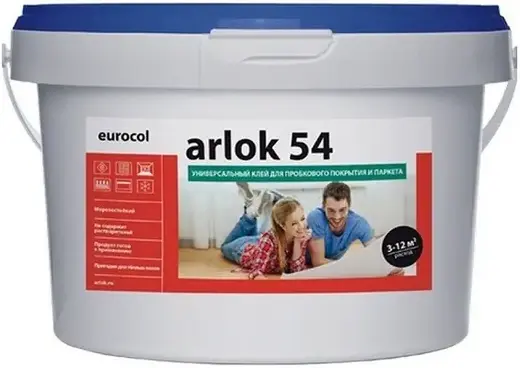 Forbo Eurocol Arlok 54 клей универсальный для пробкового покрытия и паркета (10 кг)