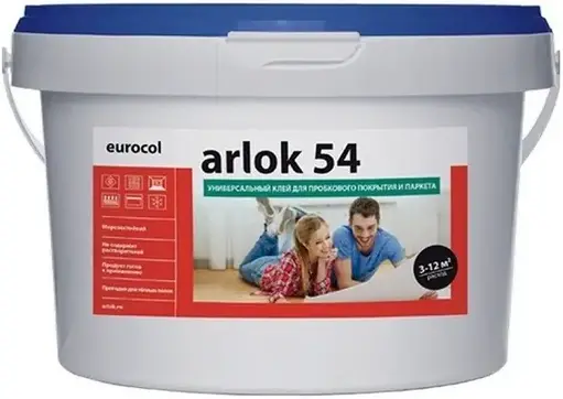 Forbo Eurocol Arlok 54 клей универсальный для пробкового покрытия и паркета (5 кг)