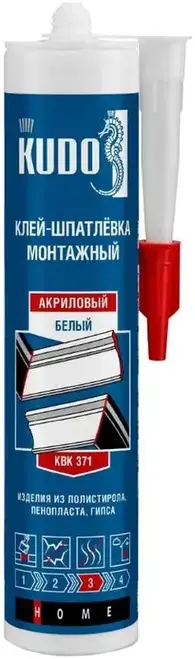 Kudo клей-шпатлевка на акриловой основе (280 мл)