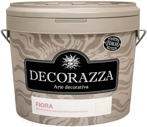Decorazza Fiora краска влагостойкая водно-дисперсионная для внутренних работ (2.7 л) база С