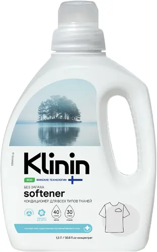 Klinin Eco Softener кондиционер для всех типов тканей (1.5 л)