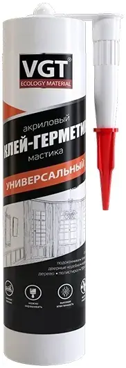 ВГТ Универсальный клей-герметик акриловый (280 г) бесцветный
