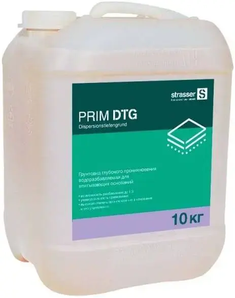 Quick-Mix Prim DTG грунтовка концентрированная глубокого проникновения (10 кг)
