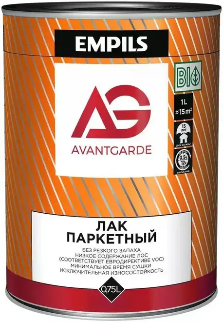 Эмпилс Avantgarde лак паркетный высокой твердости (750 мл) глянцевый