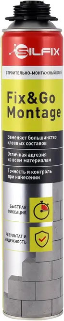Sila Silfix Fix & Go Montage строительно-монтажный клей-пена (750 мл)