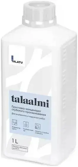 Talatu Talaalmi грунтовка-концентрат глубокого проникновения (1 л)