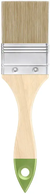 T4P Микс кисть плоская (25 мм) смешанная щетина/пластмасса