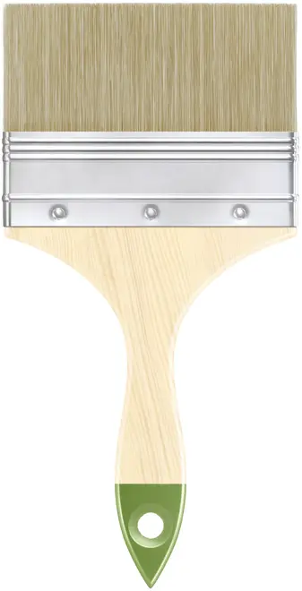T4P Микс кисть плоская (75 мм) смешанная щетина/дерево