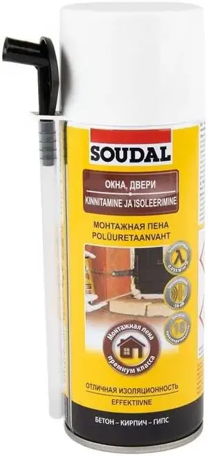 Soudal пена монтажная ручная (300 мл)