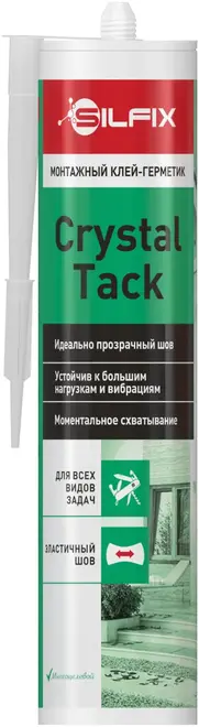 Sila Silfix Crystal Tack клей монтажный (280 мл)