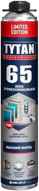 Титан Professional 65 Limited Edition пена монтажная (750 мл)