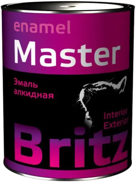 Britz ПФ-115 Master эмаль алкидная (900 г) фиолетовая ГОСТ