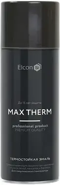 Elcon Max Therm термостойкая эмаль (520 мл) красно-коричневая RAL 3009 (700 °C)