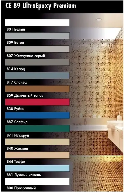 Ceresit CE 89 Ultraepoxy Premium эпоксидная затирка для швов двухкомпонентная (2.5 кг) №809 серый жемчуг