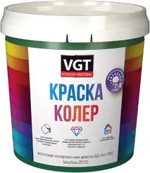 ВГТ ВД-АК-1180 краска акриловая колеровочная для водно-дисперсионных красок (1 кг) светло-коричневая