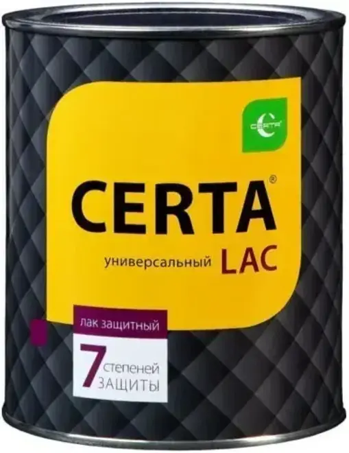 Certa лак универсальный термостойкий 7 в 1 (800 г) бесцветный до +300°C