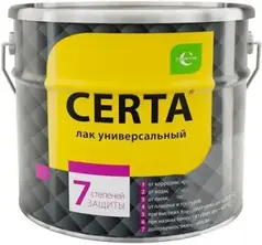 Certa лак универсальный термостойкий 7 в 1 (10 кг) бесцветный до +300°C