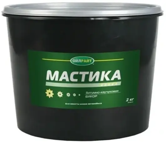 oilright мастика бикор (пластиковая банка) 2кг