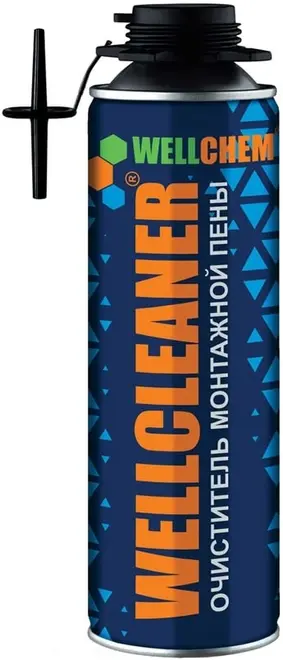 Wellchem Wellcleaner Pro очиститель монтажной пены (650 мл)
