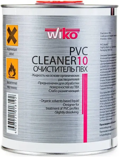 Wiko PVC Cleaner 10 очиститель (1 л)