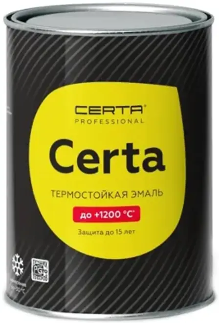 Certa Certa Professional HS до 1200 гр.C эмаль термостойкая (800 г) графит металлик (до 800°C)