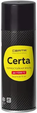 Certa Certa Professional HS до 1200 гр.C эмаль термостойкая (520 мл) черный сатин (до 1200°C)