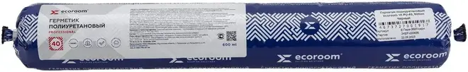 Ecoroom OSB герметик однокомпонентный полиуретановый (600 мл) белый