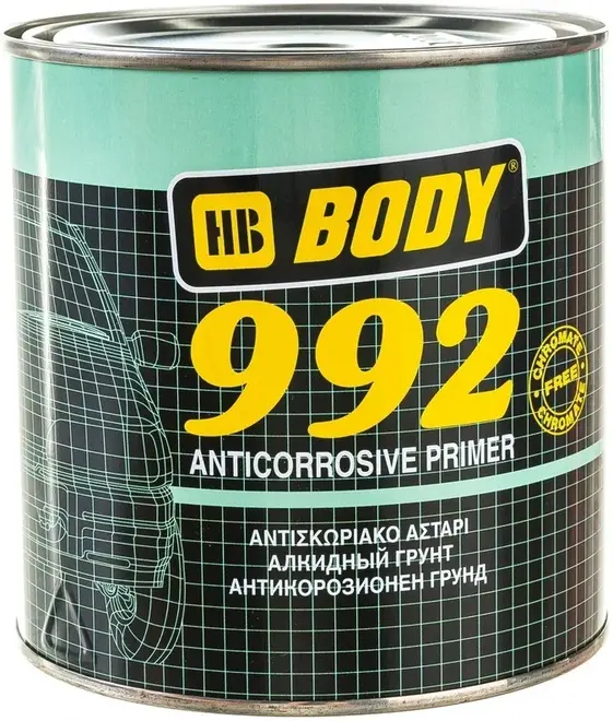 HB Body 992 грунт (1 кг) черный
