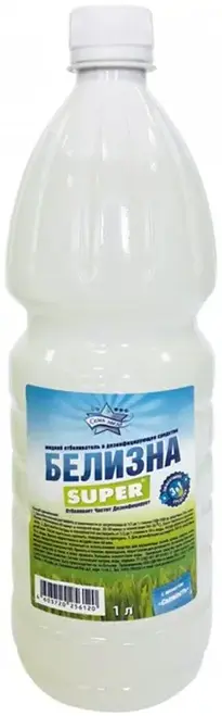 Семь Звезд Белизна Super 3 в 1 дезинфецирующий отбеливатель с ароматом свежести (1 л)