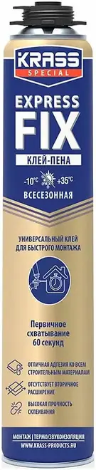Krass Special Expressfix клей-пена универсальная (750 мл)