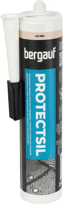 Bergauf Protectsil герметик-затирка силиконовый (290 мл) багама