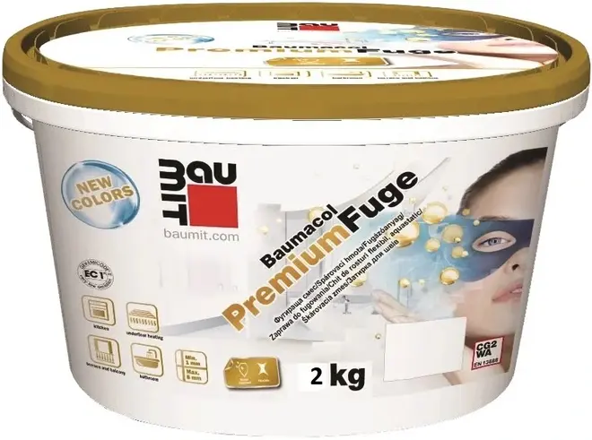Baumit Baumacol Premium Fuge затирка для швов (2 кг) цементно-серый
