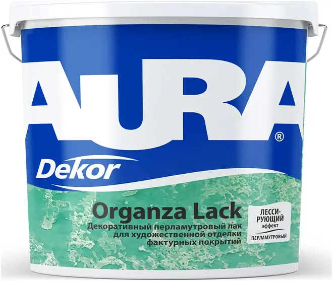 Aura Decor Organza Lack лак декоративный перламутровый (1 кг)