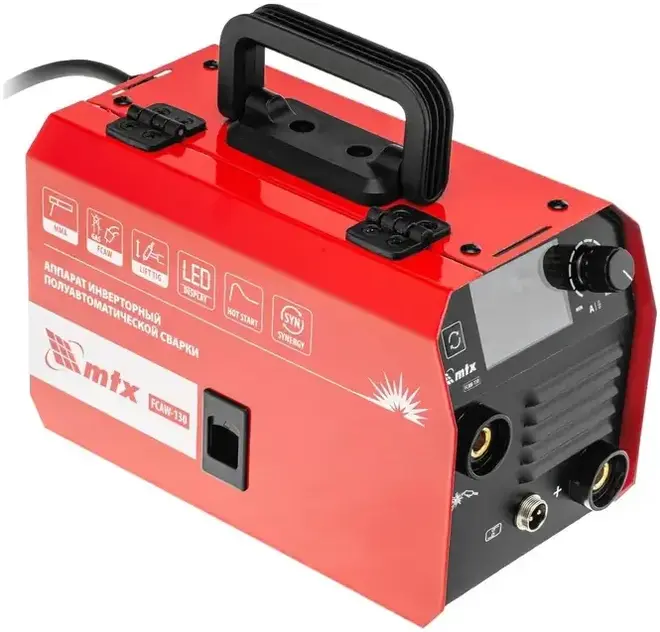 MTX FCAW-130 аппарат инверторный полуавтоматической cварки (220 В, )