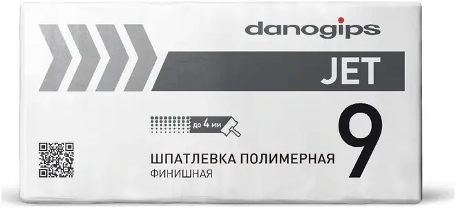 Danogips Jet 9 шпатлевка полимерная финишная (20 кг)