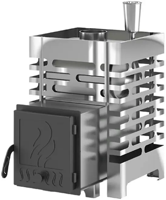 Везувий Aston 12 Inox печь банная дверца стальная
