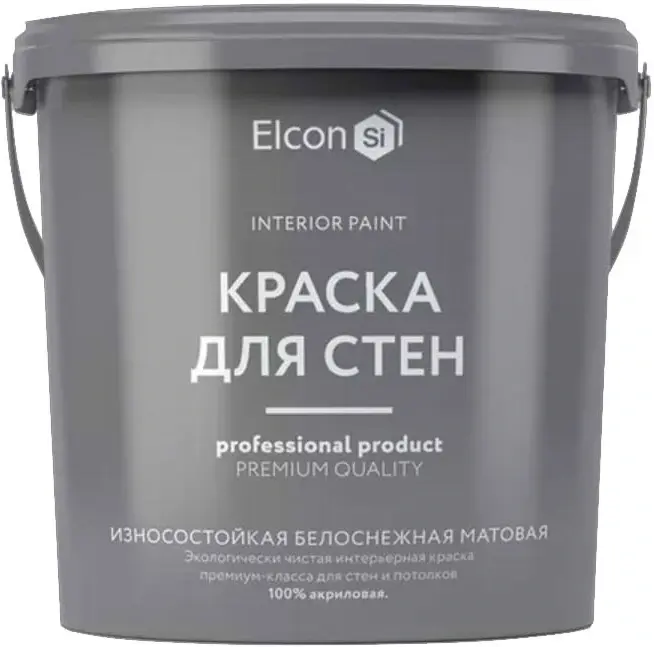 Elcon Interior Paint краска для стен (1.5 л) античный белый