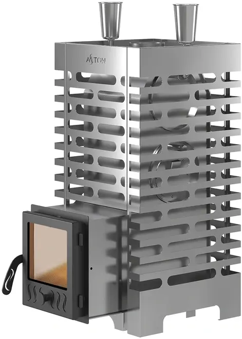 Везувий Aston 20 Inox печь банная дверца со стеклом