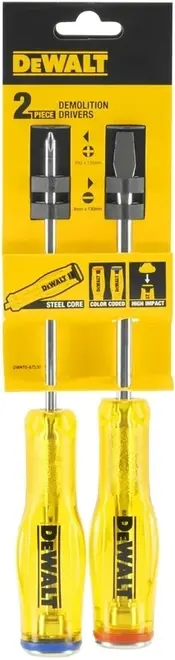 Dewalt набор отверток демонтажных (2 предмета)