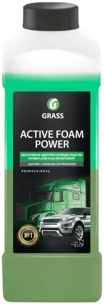 Grass Professional Active Foam Power средство двухслойное щелочное моющее (1 л)
