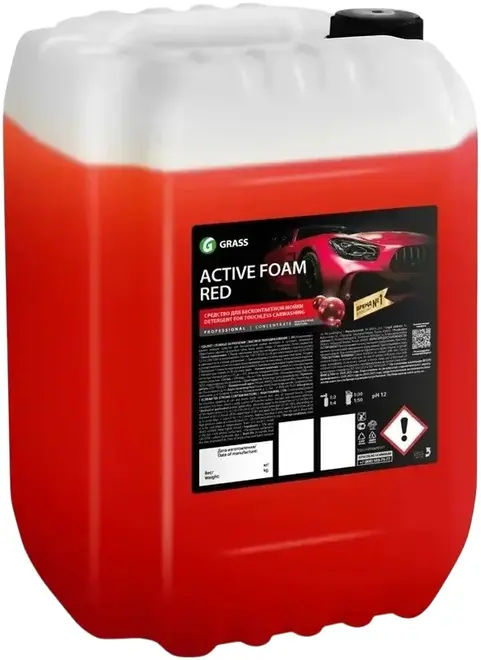 Grass Professional Active Foam Red средство для бесконтактной мойки автомобиля (23 кг)