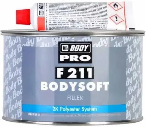 HB Body Pro Bidysoft F 211 шпатлевка 2-комп полиэфирная (900 г (комп. А+В)