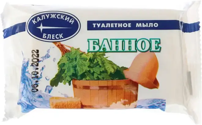 Калужский Блеск Банное мыло туалетное (200 г)