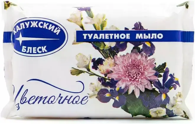 Калужский Блеск Цветочное мыло туалетное (90 г)