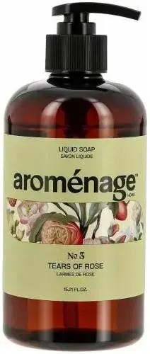 Aromenage Капли Розы мыло жидкое (450 мл)