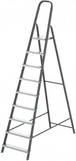 Сибртех стремянка со стальным профилем (/9 ст)