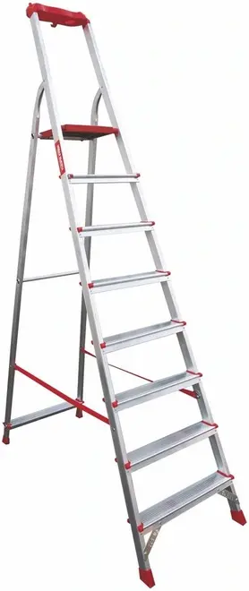 Новая Высота NV-3115 стремянка алюминиевая (/8 ст)