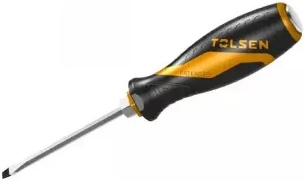 Tolsen отвертка шлицевая (SL 5.5 * 100 мм) рукоятка 2-комп